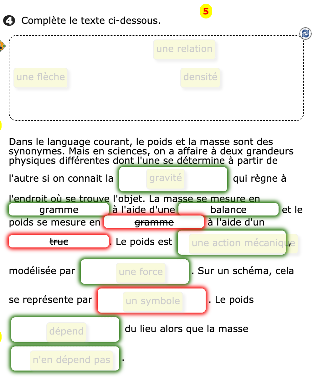 Dans le contexte de autocorrection